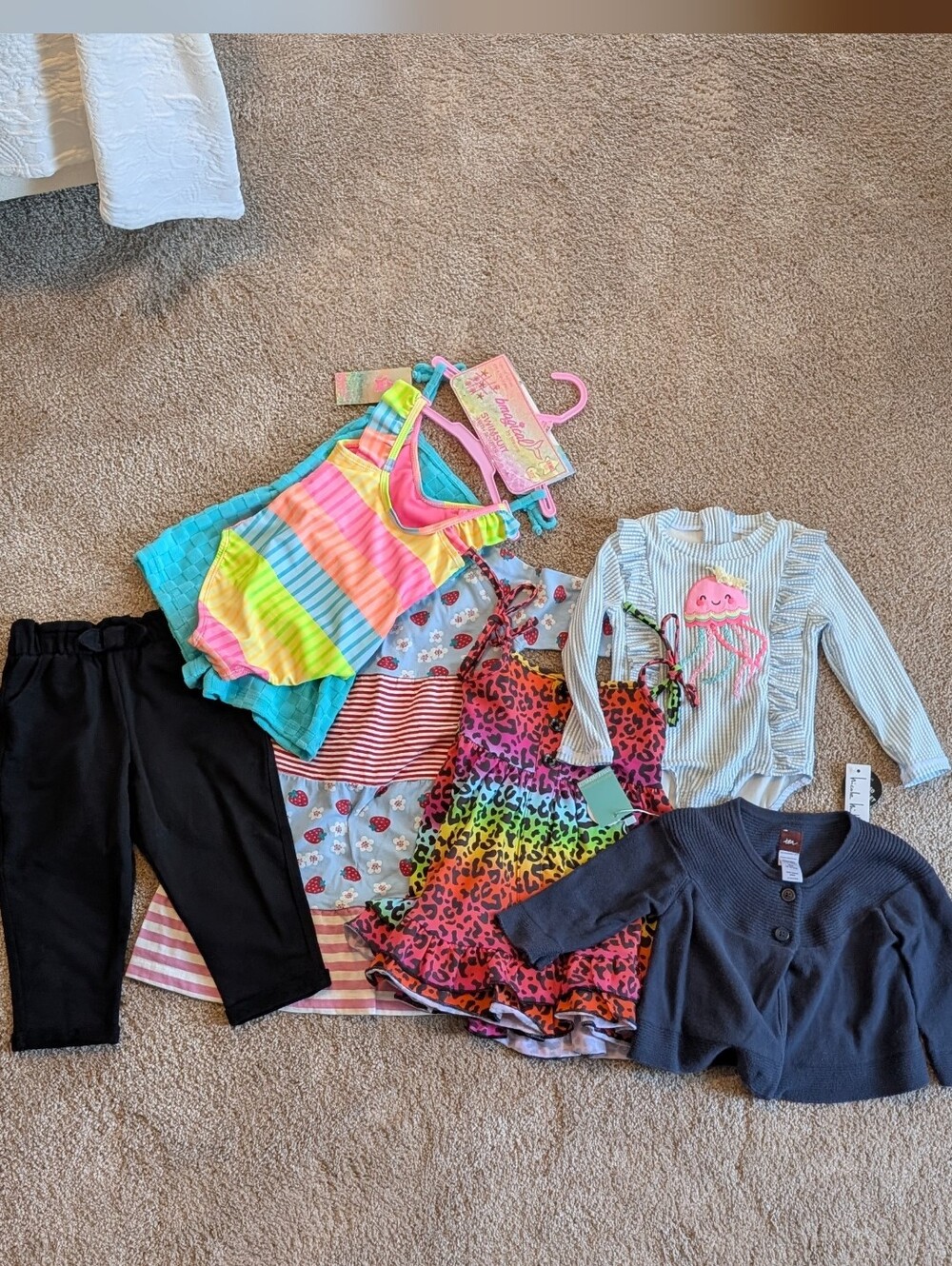 Girls 18m Bundle (Swim, Sweater, Dresses, Pants)